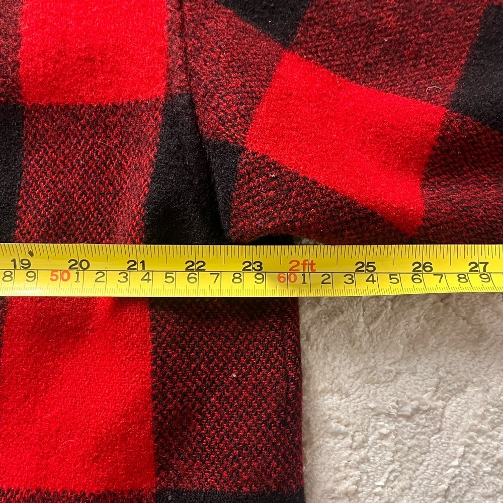 Vintage Woolrich wool Women's buffalo plaid Jacket 80s size large - Picture 6 of 7